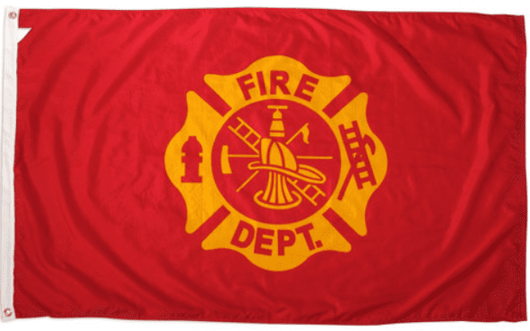 Community Support Flags - Fire Dept