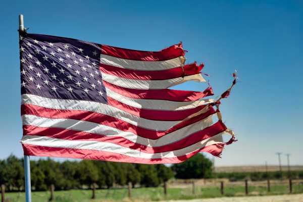 Don't fly a tattered flag