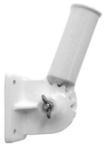 White Aluminum Adjustable Bracket