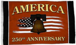 America250_Liberty Bell America Liberty Bell 250 Flag