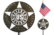 Grave-Marker-1 Cast Aluminum US Veteran's Grave Marker