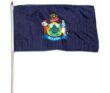 Maine E-Poly Flag, 12in x 18in