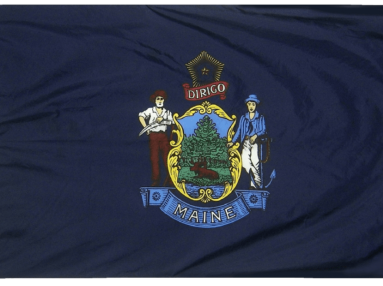 Official Flag of the State of Maine