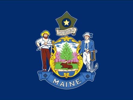maine state flag
